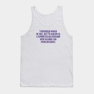 A Committed Relationship Tank Top